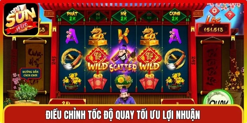 Điều chỉnh tốc độ quay tối ưu lợi nhuận